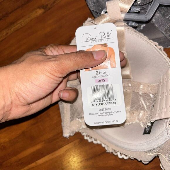 Set of 2 40D bras - Picture 3 of 3